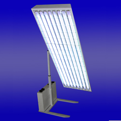 Single Canopy Sunbed 160watt